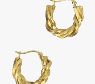 Twist Hoop Earrings